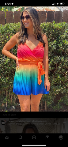 Rainbow Romper