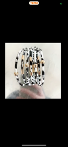 Black Leopard Bracelet