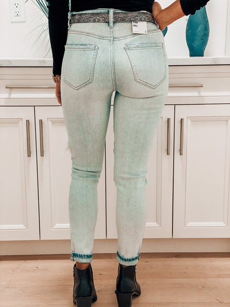 Lexi Distressed Light Wash Jeans