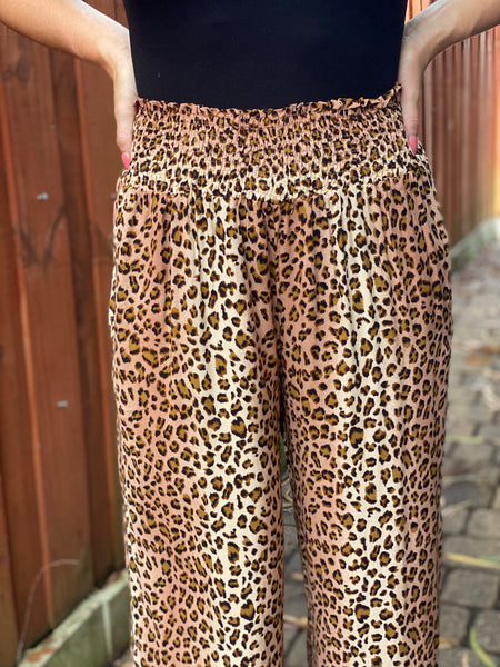 Leopard Game Day Pants