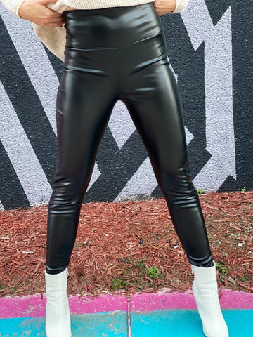 You’re The One That I Want Leather Leggings